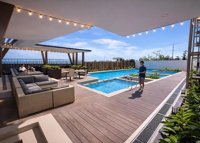 Apartment New Ocean 1br Near Mactan Airport Pool & Rooftop Terrace *
